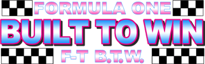 Formula One Built To Win logo for NES